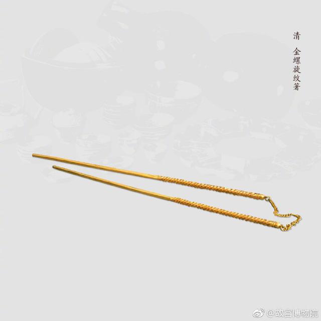 中国传统筷子文化故宫筷子